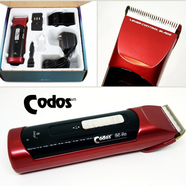 Tông Đơ Cắt Tóc Codos CHC-950, Codos, tông đơ cắt tóc codos, tông đơ, tăng đơ, tông đơ cắt tóc, máy cắt tóc