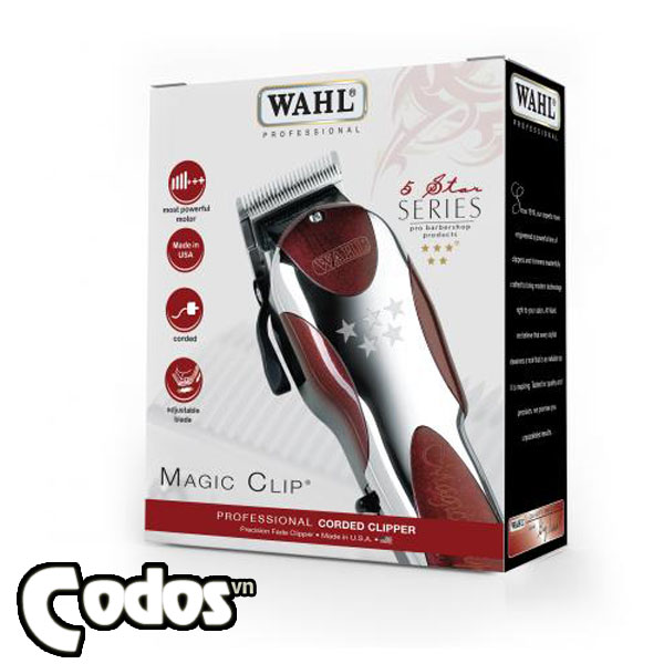 Tông đơ chuyên ngiệp Wahl Magic Clip có dây, Codos, tông đơ cắt tóc codos, tông đơ, tăng đơ, tông đơ cắt tóc, máy cắt tóc